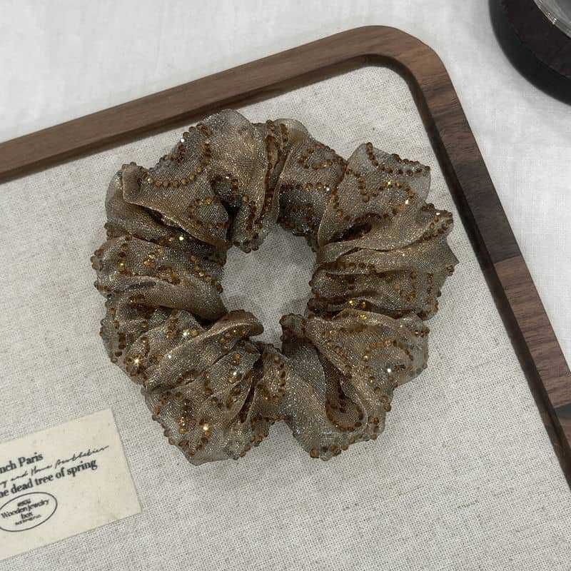 Szív alakú hajháló fejfedő, anyag: szövet, kézzel készített, Yiwu eredet, 2023 ősz