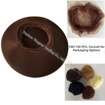 Kontyháló - nejlon, kézzel készített, 144 darabos készlet, ultrafinom láthatatlan háló