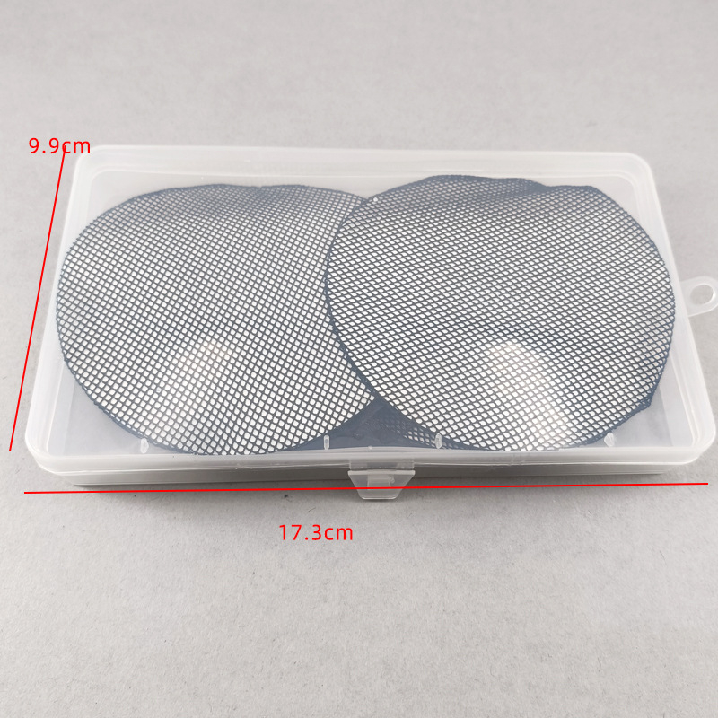 Fém hajháló készlet csipkeszalaggal és U-alakú csattal – természetes stílusú fejfedő