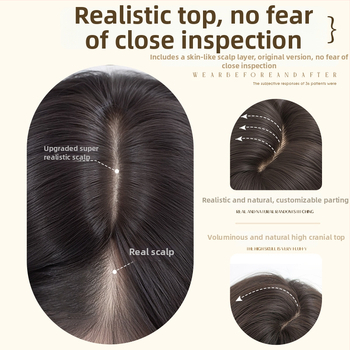 Női teljes paróka — hosszú egyenes haj, hőálló szintetikus szálak, egyenes tincs, mechanikus felépítés