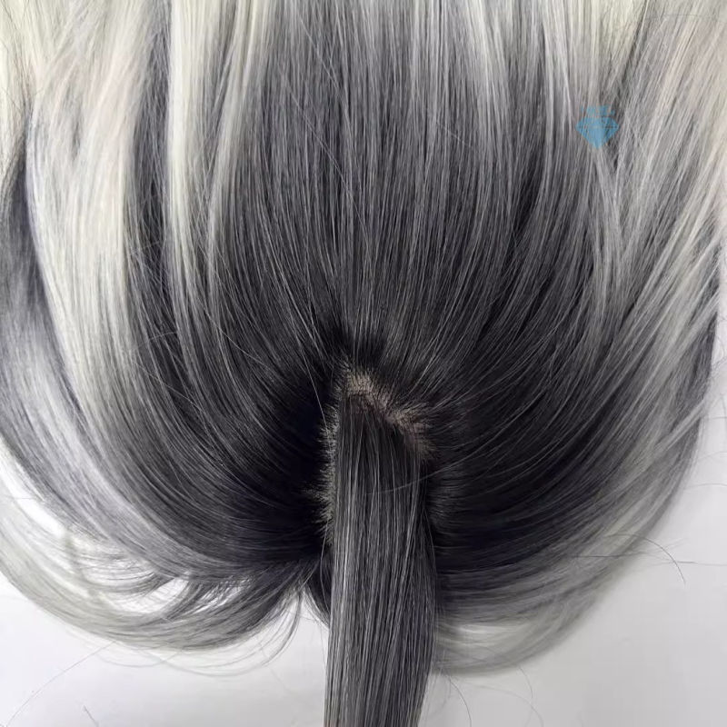 Paróka: hosszú egyenes haj; hőálló szál; egyenes hajtípus; feldolgozás: mechanizmus; minden bőrtónushoz megfelelő