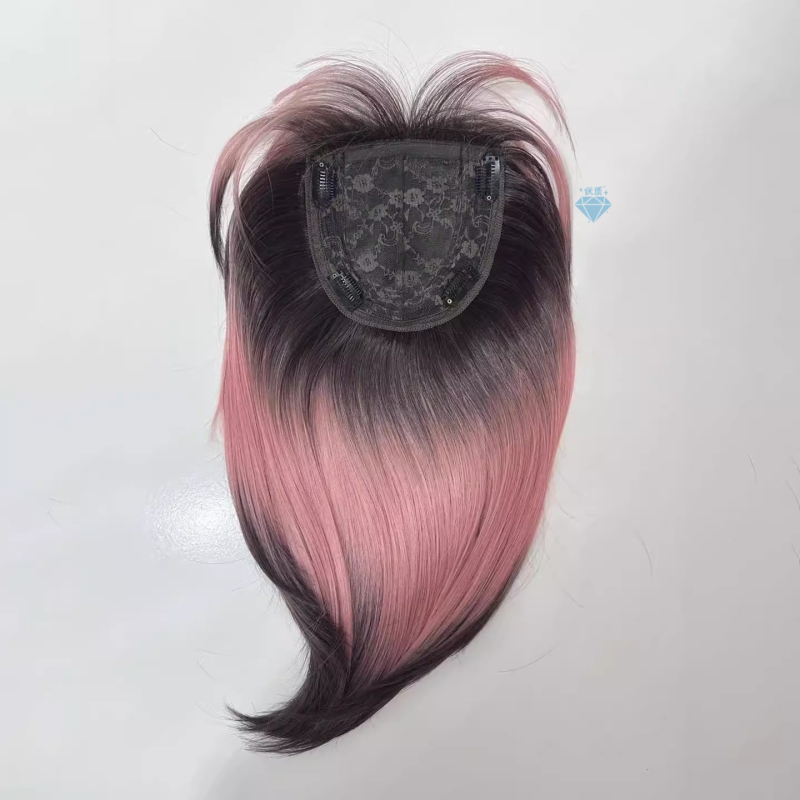 Paróka: hosszú egyenes haj; hőálló szál; egyenes hajtípus; feldolgozás: mechanizmus; minden bőrtónushoz megfelelő