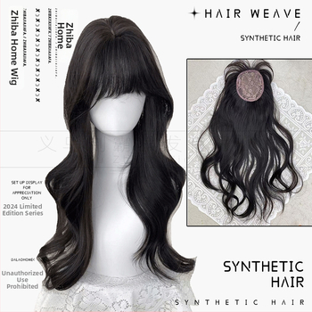 Volume parókadarab, modell Pj004, hőálló rostok, nőknek, mechanikus feldolgozás