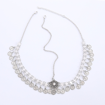 Női hajpánt tassel díszítéssel, etno stílusú fejfedő — anyag: Egyéb; kategória: Fejfedők; Őszi 2024.