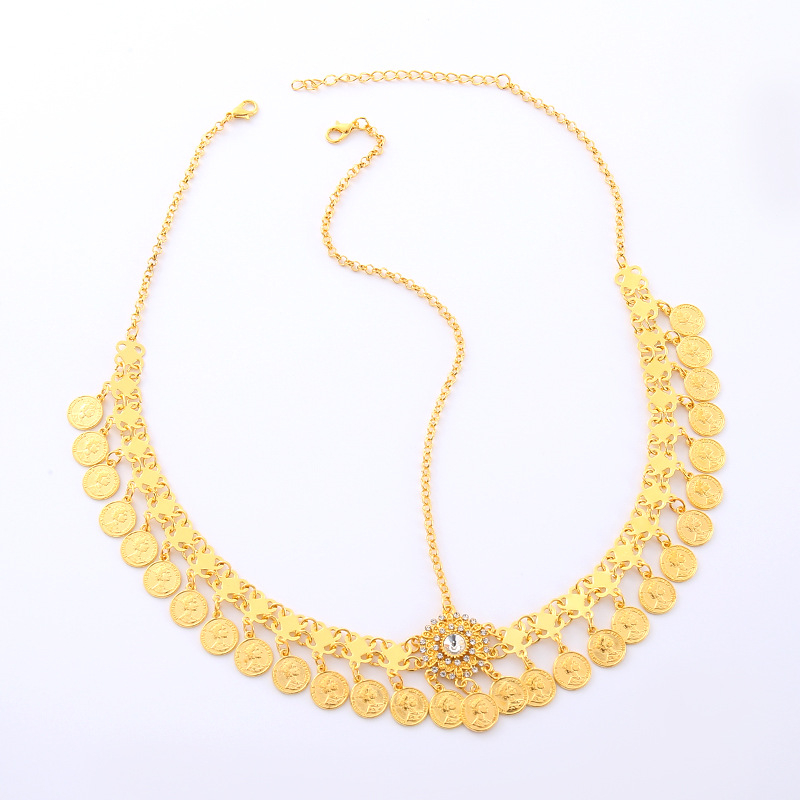 Női hajpánt tassel díszítéssel, etno stílusú fejfedő — anyag: Egyéb; kategória: Fejfedők; Őszi 2024.