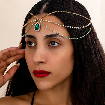 Bohemiai tassel fejlánc ötvözetből, elektropolírozott felület, egyedi csomagolás, téli 2024 kiadás