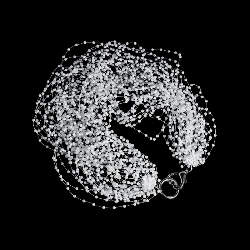 Diademă de păr în stil coreean, cu perle artificiale, model geometric în carouri, LL-1561