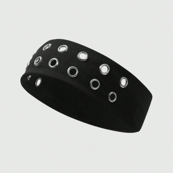 Elastična lica za glavu s Eyelets – Forehead headwrap, Ins stil, proljeće 2025