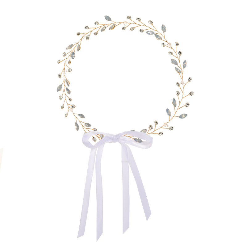 Menyasszonyi hajpánt kristályos puha lánccal, női fejfedő esküvőre, testreszabható