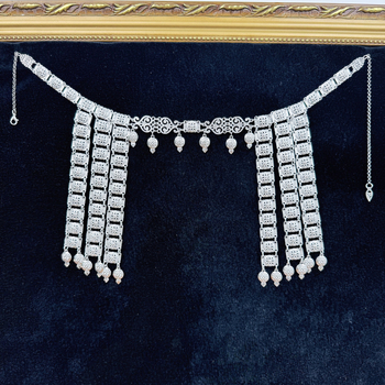 Fejfedő – etnikus stílusú ötvözet, hajlánc a homlokra, elektroplating felülettel, 2025 nyár