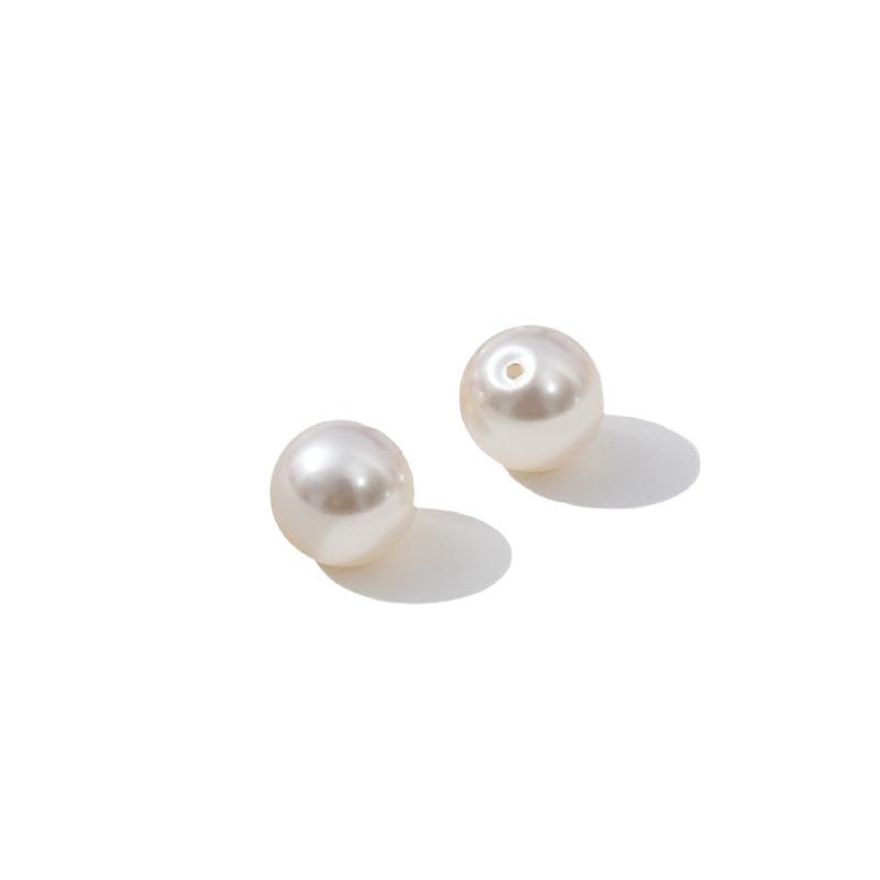 Staklene perle za DIY nakit, 2–14 mm, okrugle, s prolaznom rupom, poluproizvodi