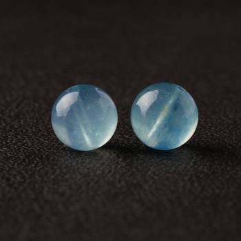 Ελεύθερες χάντρες από φυσικό ακουαμαρίν, 7A κατηγορία, εξαρτήματα DIY κοσμημάτων για βραχιόλι και κολιέ