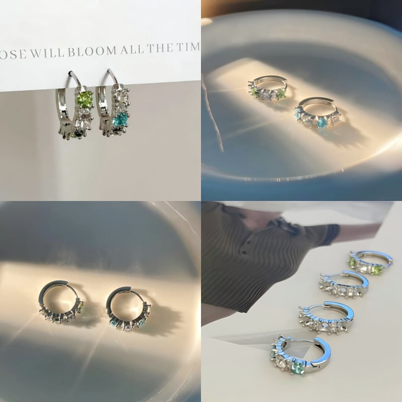 медни обeци, Инста стил, електроплакиране, пролет 2025