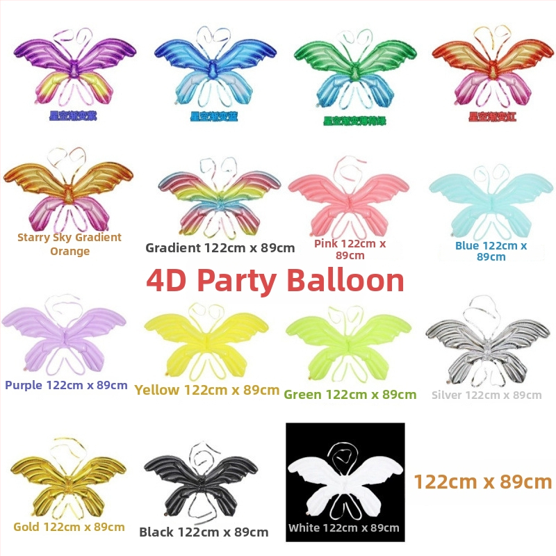 Oro balionas – helijinis balionas, animacinio filmo ateivio gyvūno forma; prekės ženklas Unique; medžiaga Kitas