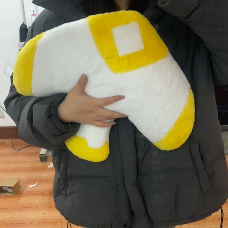 Raykun plišani jastuk Light Encounter — slatka pliš igračka s PP pamučnom punjenjem; krzno malog zeca; kategorija 3C: Igračke preko 14; pogodno za dob 15–35; prilagodba obrade: Da