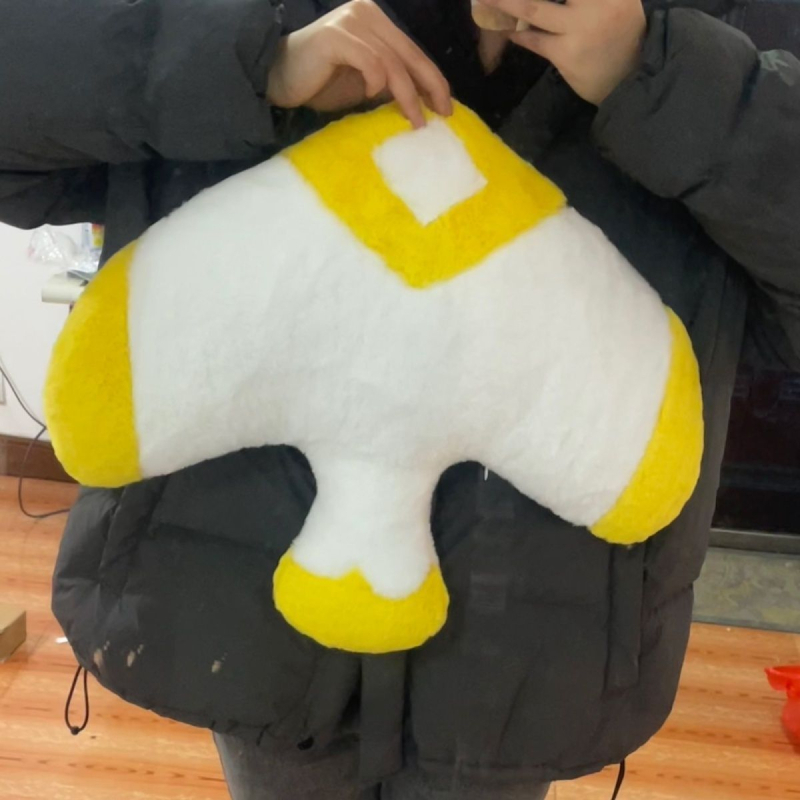 Raykun plišani jastuk Light Encounter — slatka pliš igračka s PP pamučnom punjenjem; krzno malog zeca; kategorija 3C: Igračke preko 14; pogodno za dob 15–35; prilagodba obrade: Da