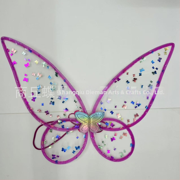 Drugelių sparnai kostiumo rekvizitas, vielinis tinklas, siūtas, prekinis ženklas Shangqiu dieman