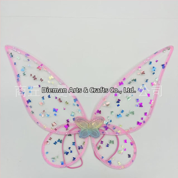 Drugelių sparnai kostiumo rekvizitas, vielinis tinklas, siūtas, prekinis ženklas Shangqiu dieman