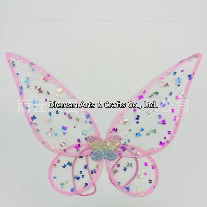 Drugelių sparnai kostiumo rekvizitas, vielinis tinklas, siūtas, prekinis ženklas Shangqiu dieman