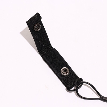 Vanjski taktički lanyard za pojas s oprugom, čelična konstrukcija, svestran dizajn, pogodan za sve sezone