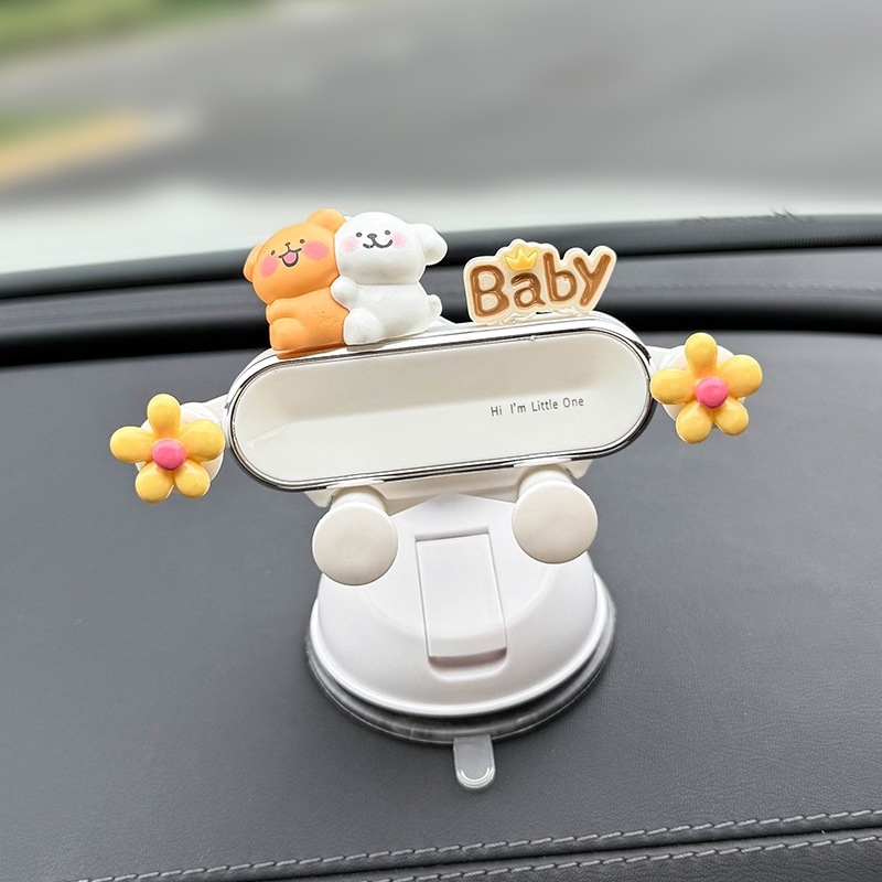 Držač za mobitel u automobilu na ploči s usisnom čašom (Marka: Shuai Hao, Montaža: usisna čaša, Kompatibilnost: univerzalni model, Nije punjiva)