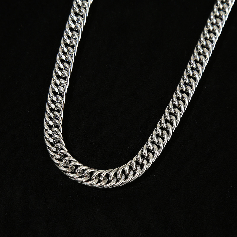 Metalni lanac za hlače, unisex, minimalistički punk stil, debeli lanac za traperice