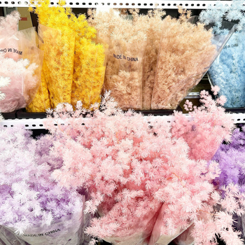 Amžinosios gėlės DIY plūduriuojantis puokštė, Kalėdinės eglės motyvas namų dekorui, paruošta dovanai