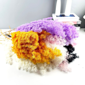 Amžinosios gėlės DIY plūduriuojantis puokštė, Kalėdinės eglės motyvas namų dekorui, paruošta dovanai