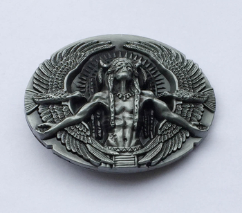 Cataramă de centură din aliaj, netedă, stil occidental, vara 2020.