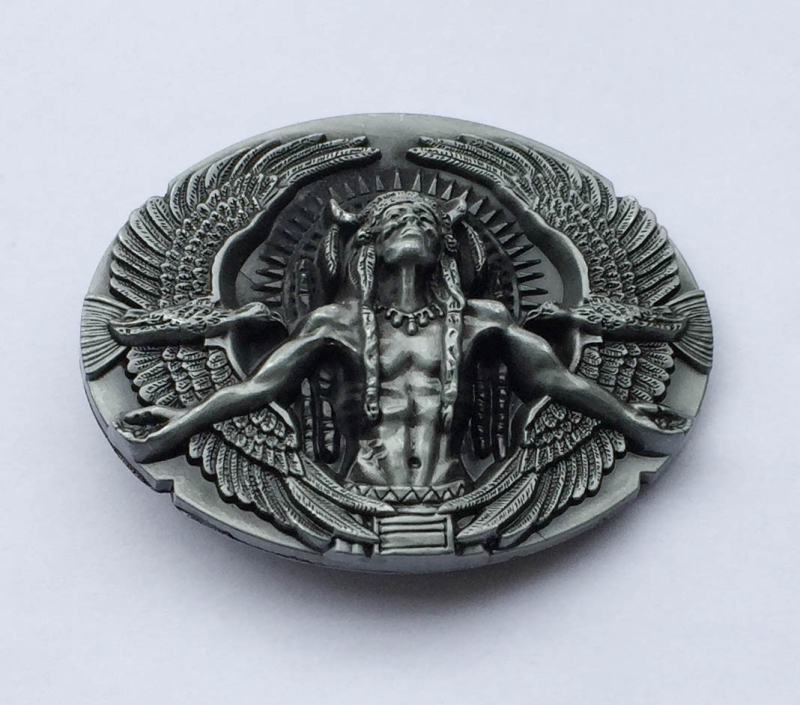 Cataramă de centură din aliaj, netedă, stil occidental, vara 2020.