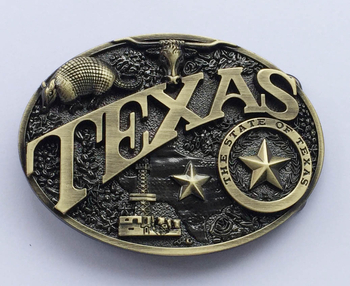 Cataramă pentru curea cu design cap de taur din Texas, aliaj de zinc, cataramă netedă, potrivită pentru toate anotimpurile, Vara 2020
