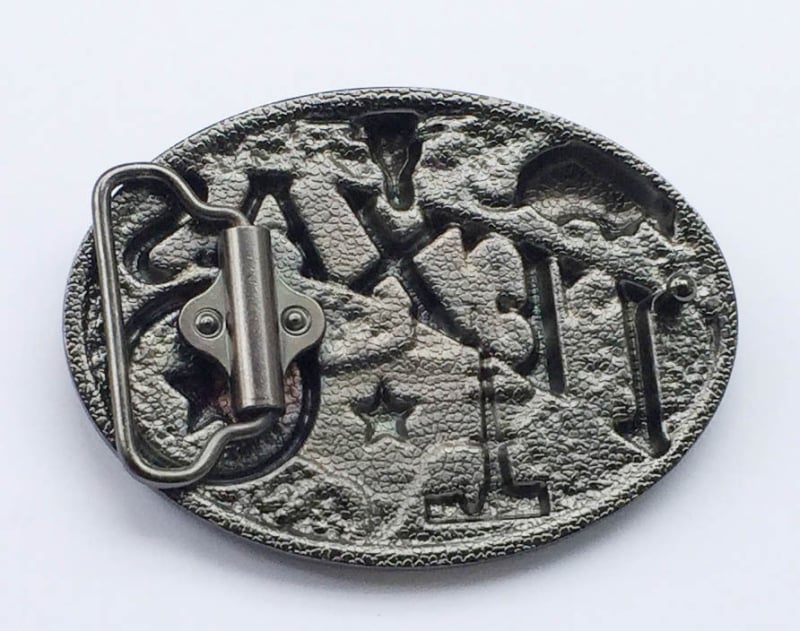 Cataramă pentru curea cu design cap de taur din Texas, aliaj de zinc, cataramă netedă, potrivită pentru toate anotimpurile, Vara 2020