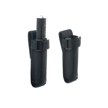 Husă pentru baston de talie, deschidere deschisă, extragere rapidă, design telescopic, nylon 1680D