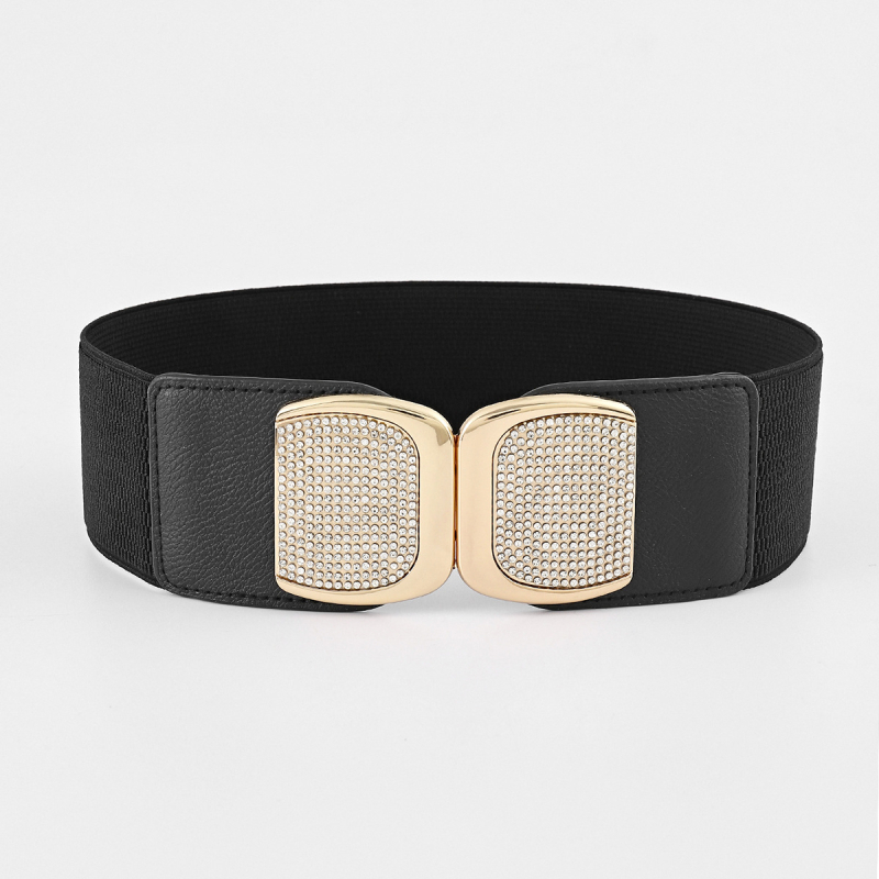 Női deréköv | Fém öv egyszerű zárással | Univerzális stílus, nyár 2023