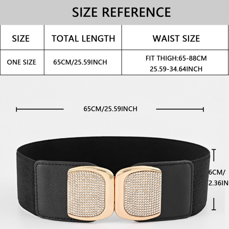 Női deréköv | Fém öv egyszerű zárással | Univerzális stílus, nyár 2023