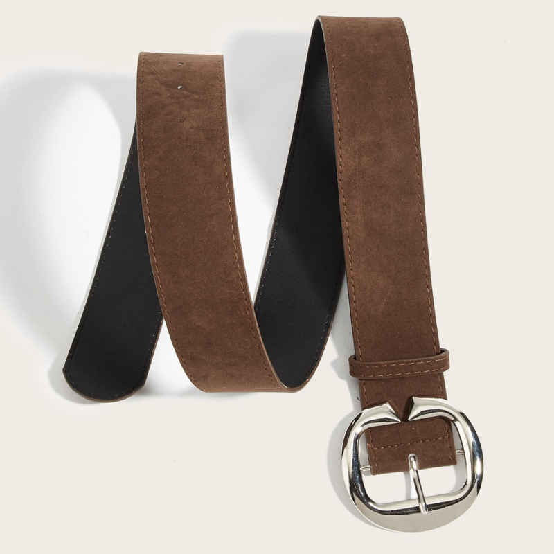 Curea pentru femei în stil Maillard pentru subțierea taliei, curea țesută cu cataramă din aliaj și închidere cu știft, lățime 2–4 cm