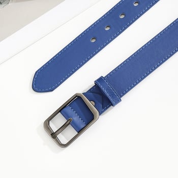 Centură pentru pantaloni femei – material PU, cataramă din aliaj, închidere cu pin, lățime 2–4 cm, brand Juxing