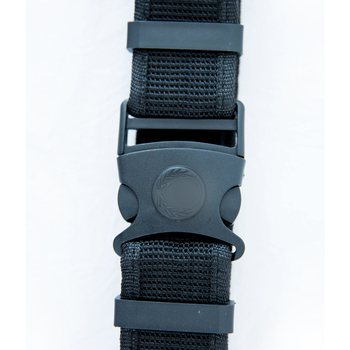 Colan de securitate pentru exterior, din țesătură, cu cataramă din plastic, închidere cu cataramă, lățime >4 cm