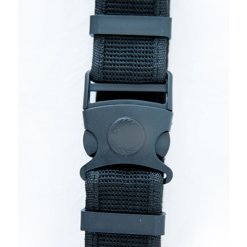 Colan de securitate pentru exterior, din țesătură, cu cataramă din plastic, închidere cu cataramă, lățime >4 cm