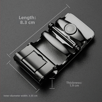 Automatinė diržo sagties galvutė – lydinys, laisvalaikio stilius, vyrams, verslo poreikiams.