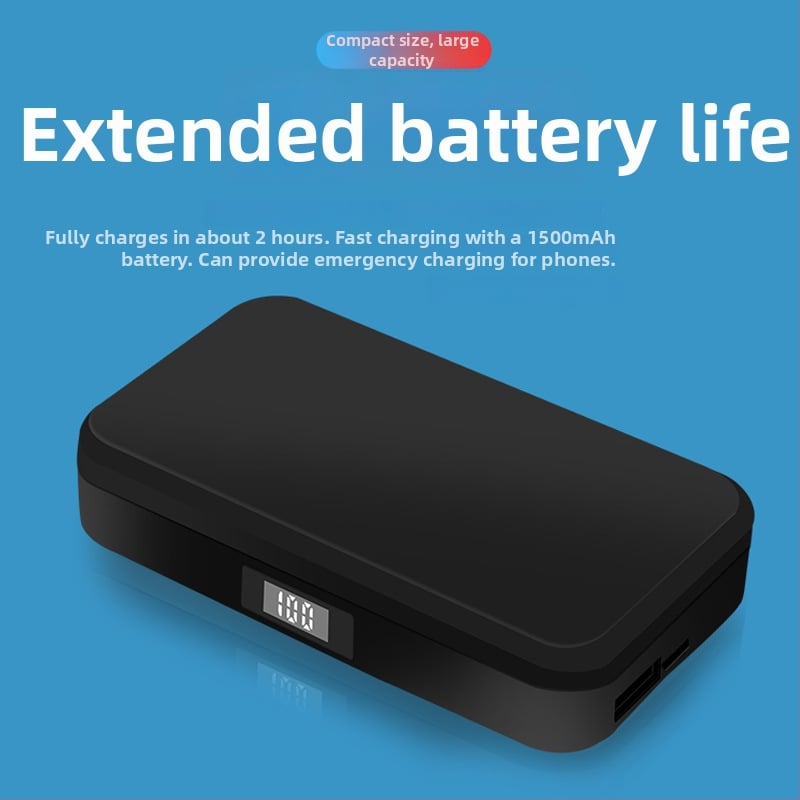 Juhtmevaba Bluetooth-kõrvaklapp kõrva kinnitusega mängudeks ja autosõiduks – 10 m ulatus, IPX6 veekindlus, Bluetooth 5.0, üle 8 tunni tööaeg