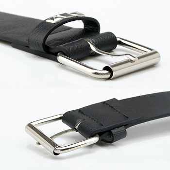 curea unisex cu nituri piramidale pătrate, din piele ecologică, cataramă cu pin, lățime 2–4 cm, mărime 110, stil hip-hop