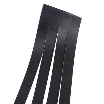 Centură pentru bărbați cu două straturi din piele sintetică, cataramă automată, din aliaj, lățime 2–4 cm