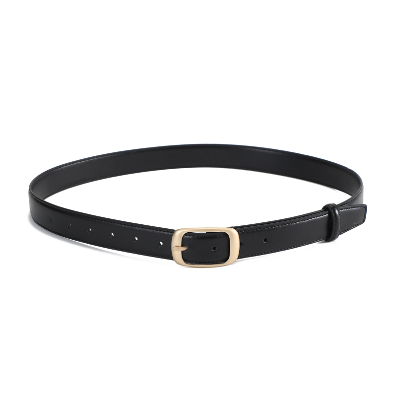 Колан PU материал с пряжка от сплав и игловидно затваряне, ширина 2–4 см, Rainforest, универсален стил, пролет 2025, електроплатирано покритие