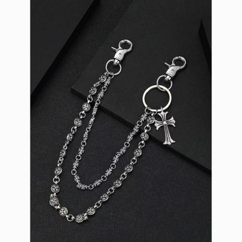 Lanț talie - metal, unisex, pentru tineri, buclă unică, cod YLA035