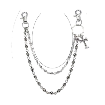 Lanț talie - metal, unisex, pentru tineri, buclă unică, cod YLA035