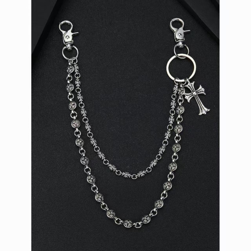 Lanț talie - metal, unisex, pentru tineri, buclă unică, cod YLA035