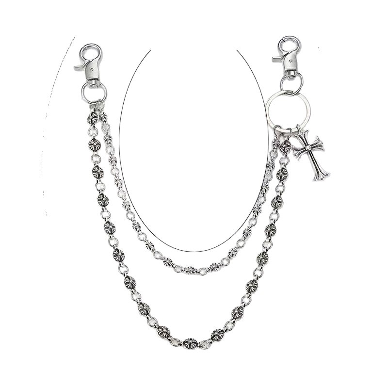 Lanț talie - metal, unisex, pentru tineri, buclă unică, cod YLA035