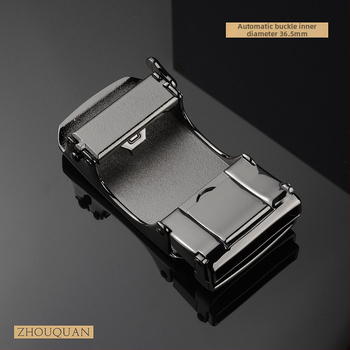 Автоматична катарама за мъжки колан, правоъгълна катарама от сплав, дизайн с букви, бизнес стил