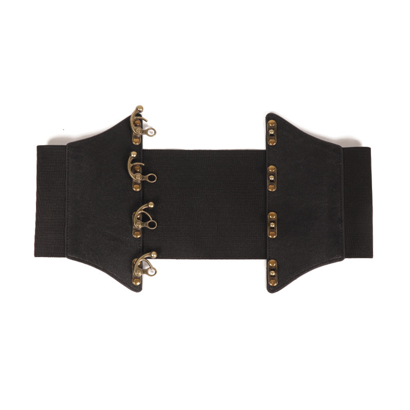 Rochie cu centură de talie, design elegant, piele sintetică, o buclă pentru curea, pentru femei adulte